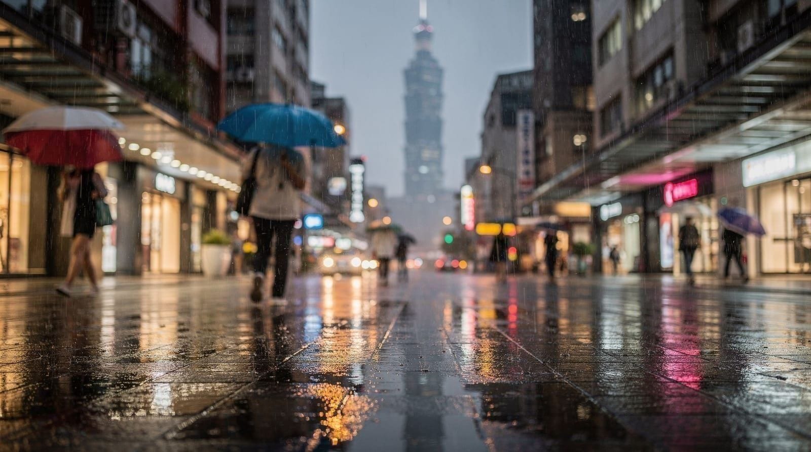 Taipei in the rain — what to do when the weather doesn't cooperate — A realistic guide to Taipei on wet days — indoor museums, covered markets, hot s