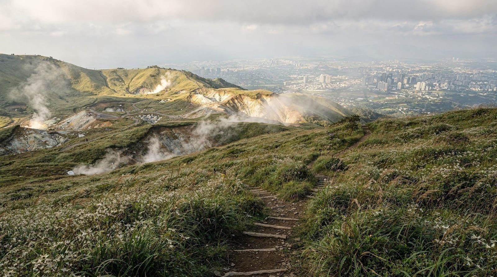 Yangmingshan day tour — guided tour vs. DIY honest review — Is a guided Yangmingshan tour worth NT$2,500–4,000? What the volcano trails cove